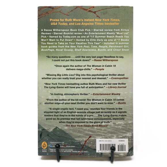 The Lying Game By Ruth Ware Mystery Psychological Thriller Paperback Book - Picture 2 of 10